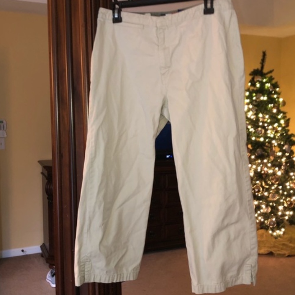 French Kuff Capri Pants